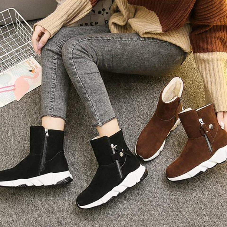 Women's Anti-Skid Fleece Boots