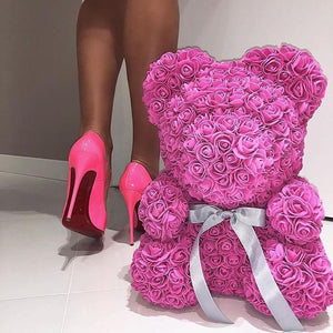 Special Pink Rose bear