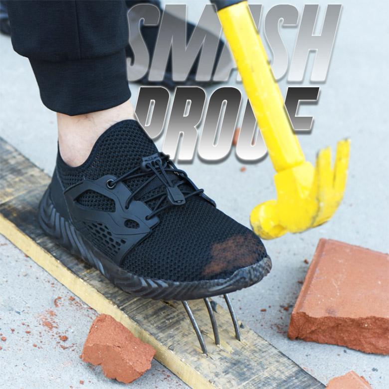 BreathMesh Indestructible Puncture-Proof Safety Shoes