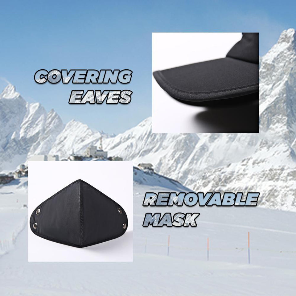 Windproof Thermal Fur Lined Hat Mask Set