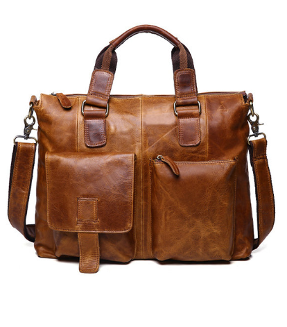 Genuine Leather Handbag For Men