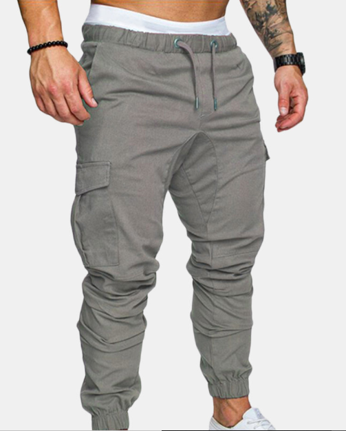 Men's Slim Fit Casual Trousers