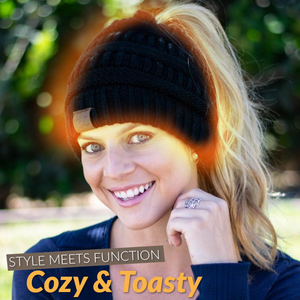 Hand Knit Toasty Beanie