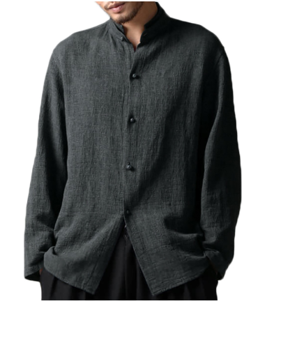 Chinese Style Loose Shirt for Men