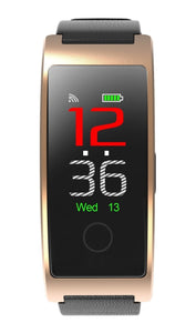 Blood Pressure, Heart Rate Monitor and Pedometer Smartwatch