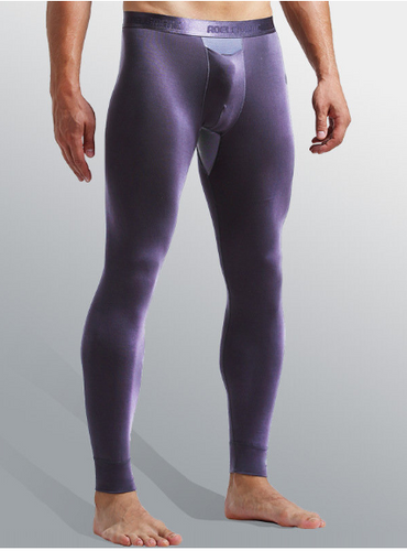 Mens Seamless Slimming Thermal Pants Shaper Legging