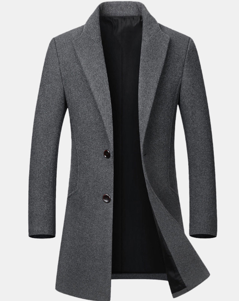 Mens Business Casual& Slim Fit Coat