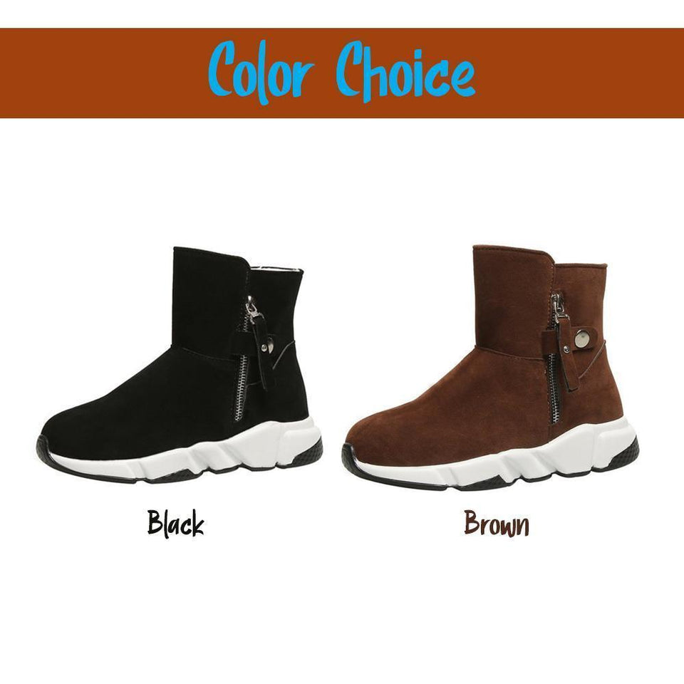 Women's Anti-Skid Fleece Boots