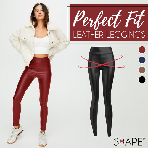 Perfect Fit Leather Leggings