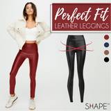 Perfect Fit Leather Leggings