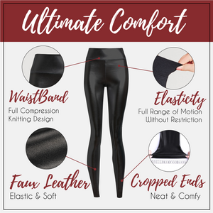 Perfect Fit Leather Leggings