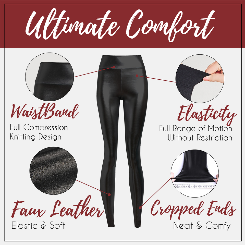 Perfect Fit Leather Leggings