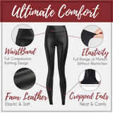 Perfect Fit Leather Leggings