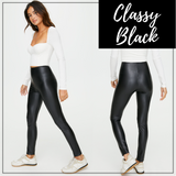 Perfect Fit Leather Leggings