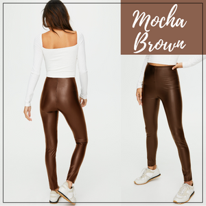 Perfect Fit Leather Leggings