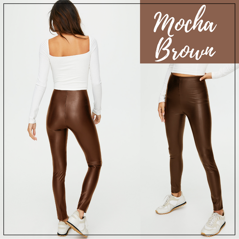 Perfect Fit Leather Leggings