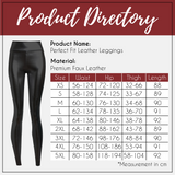 Perfect Fit Leather Leggings