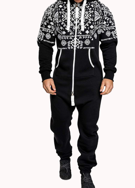 Men's Casual Cotton Fabric Hoodie