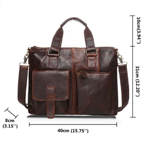 Genuine Leather Handbag For Men