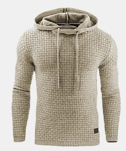 Men's Winter Jacquard Casual Sport Hoodie