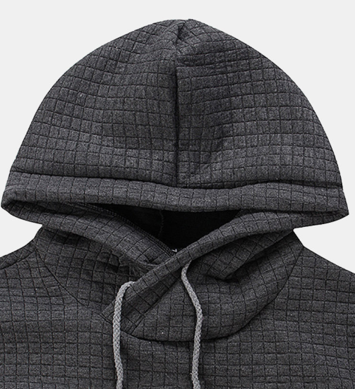 Men's Winter Jacquard Casual Sport Hoodie