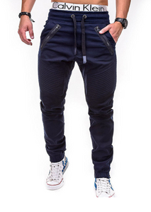 Elastic Waist Sports Pants for Men