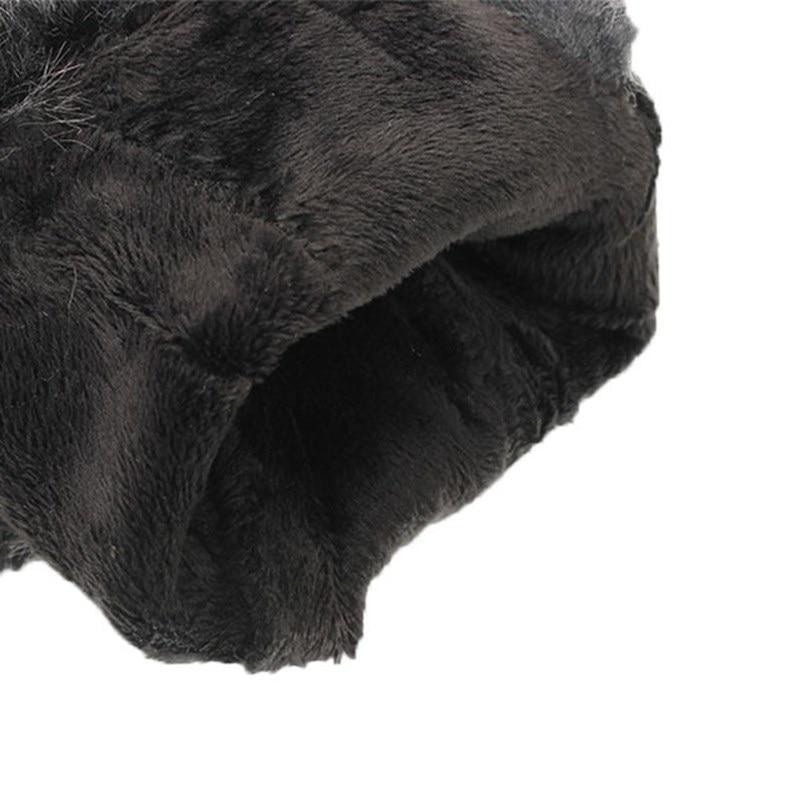 Women Warm Luxury Faux  Fur Gloves