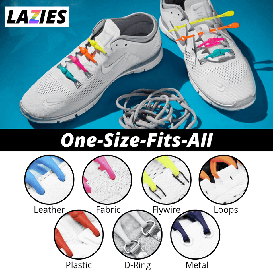 LAZIES Elastic Tieless Laces