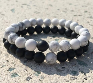 Distance Bracelets Natural Stone For Couples Friends Men Women