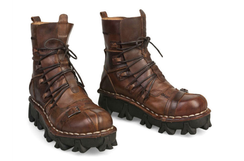 Handmade Leather Vintage Boots Martin Combat Uniform Work Military Boots