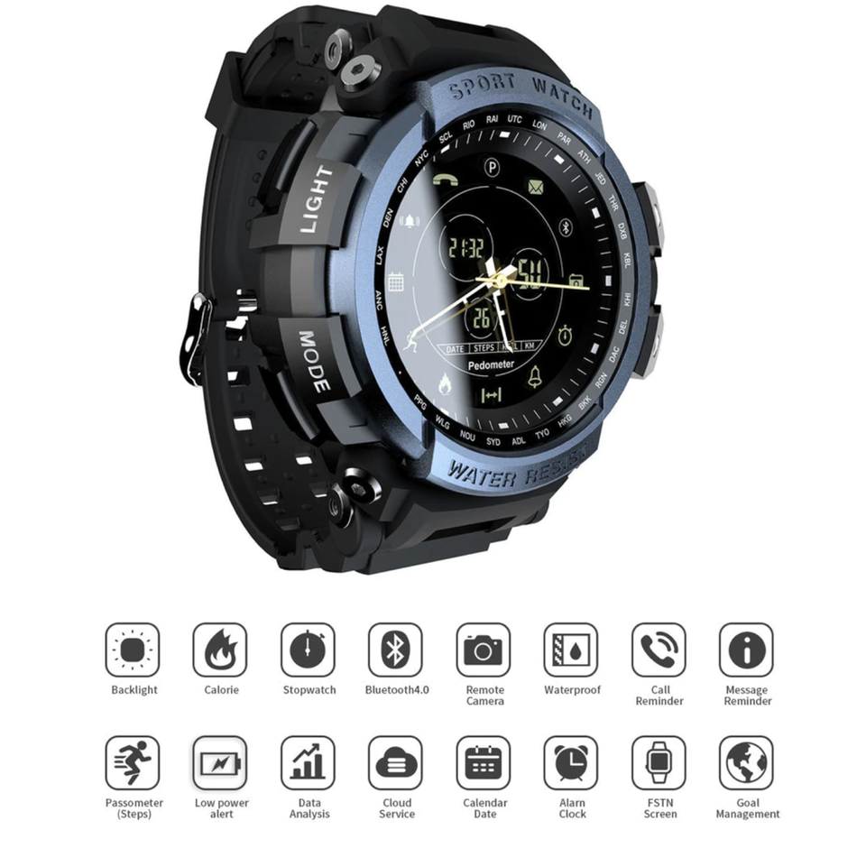 Waterproof Smartwatch For iOS & Android
