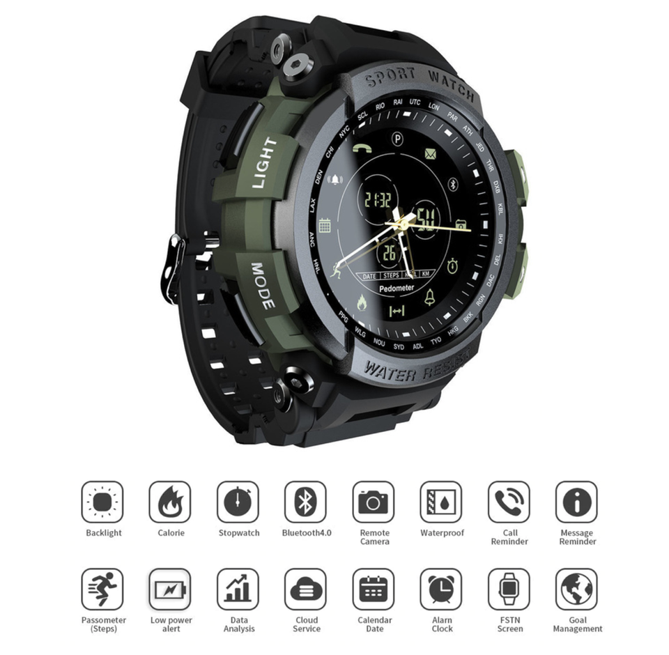 Waterproof Smartwatch For iOS & Android