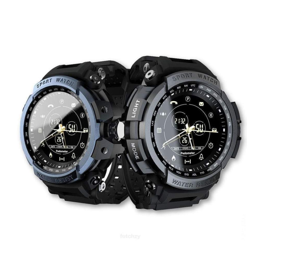 Trendy Hybrid Sports Smartwatch - Supports iOS & Android