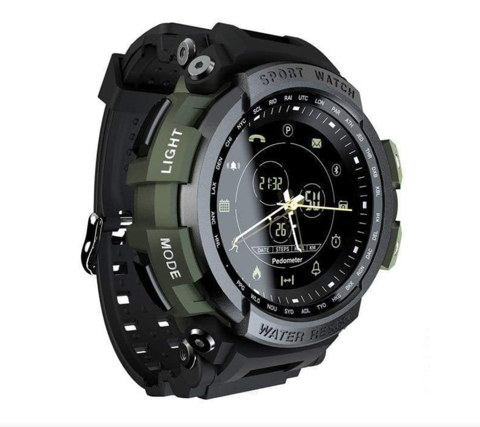 Trendy Hybrid Sports Smartwatch - Supports iOS & Android