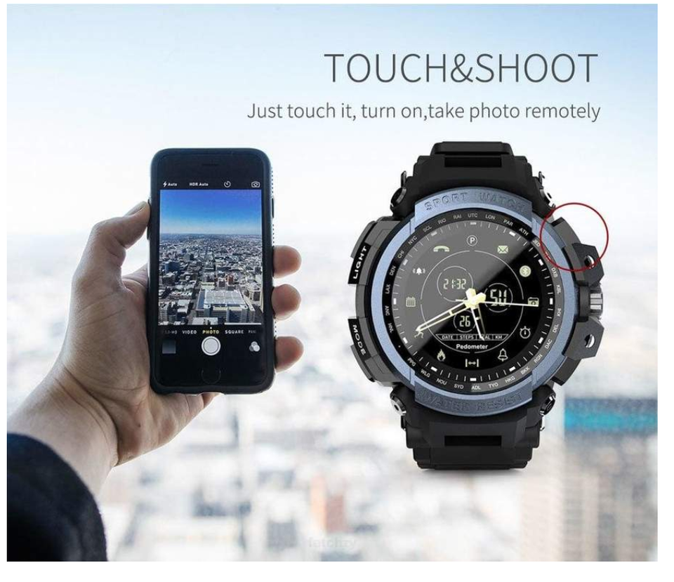 Trendy Hybrid Sports Smartwatch - Supports iOS & Android