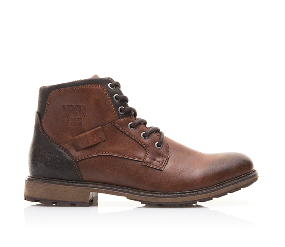 Mens Vintage Lace-up Boots
