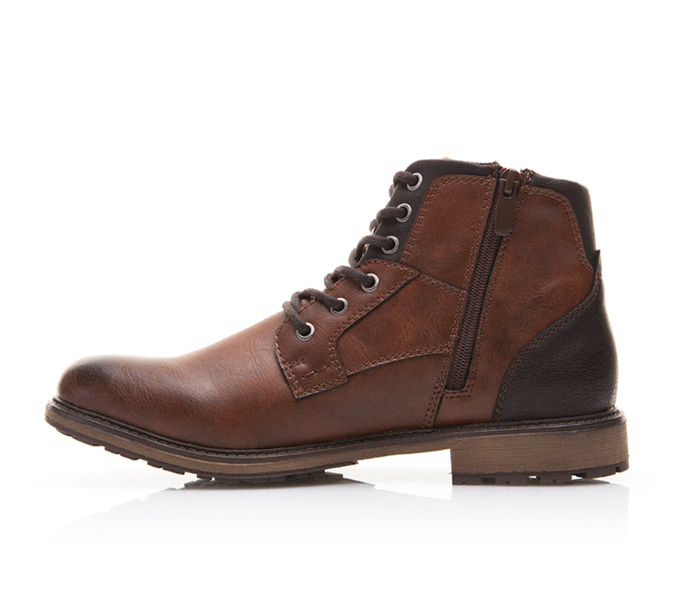 Mens Vintage Lace-up Boots