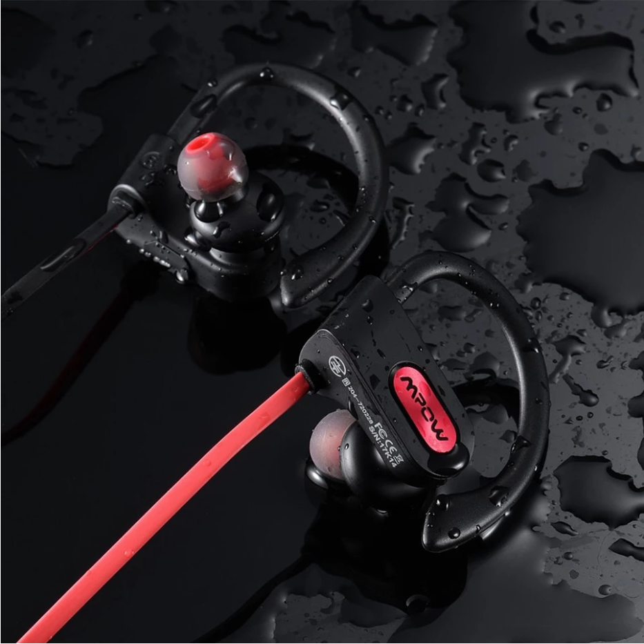 Sports Waterproof Bluetooth Earphones with 7 Hours of Playtime