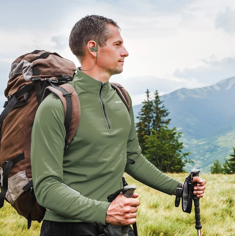 Sports Waterproof Bluetooth Earphones with 7 Hours of Playtime