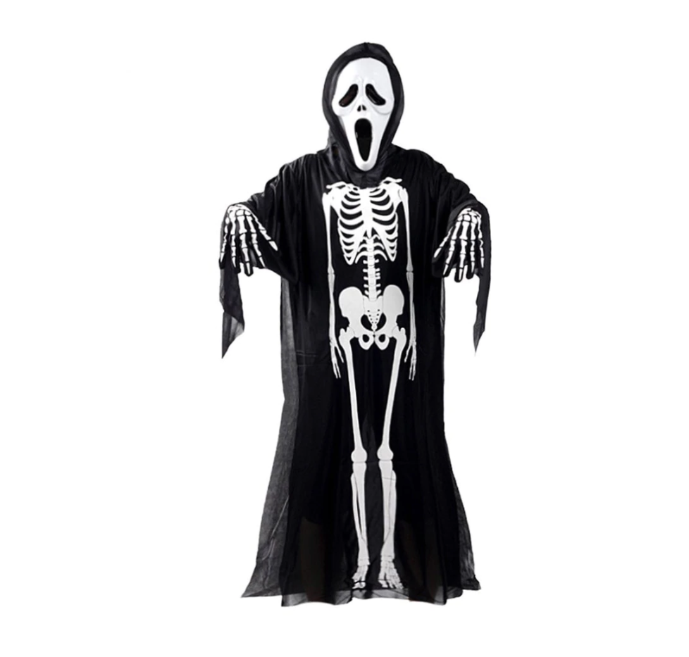 Halloween Costume Skull Skeleton Demon Ghost Cosplay For Adults & Children