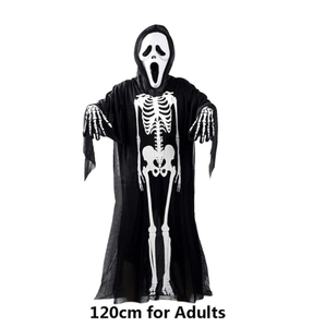 Halloween Costume Skull Skeleton Demon Ghost Cosplay For Adults & Children