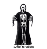 Halloween Costume Skull Skeleton Demon Ghost Cosplay For Adults & Children