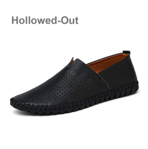 Shoes - Fashion Handmade Leather Mens Slip On Loafers