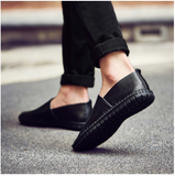 Shoes - Fashion Handmade Leather Mens Slip On Loafers