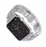 Apple Watch Band, Stainless Steel, Metal Bracelet with Butterfly Buckle