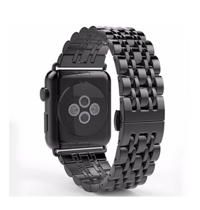 Apple Watch Band, Stainless Steel, Metal Bracelet with Butterfly Buckle