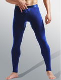 Mens Seamless Slimming Thermal Pants Shaper Legging