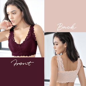 Front Closure Lace Bra