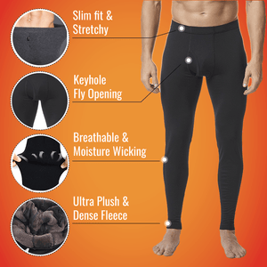 HeatMax™ Men's Thermal Fleece Long John