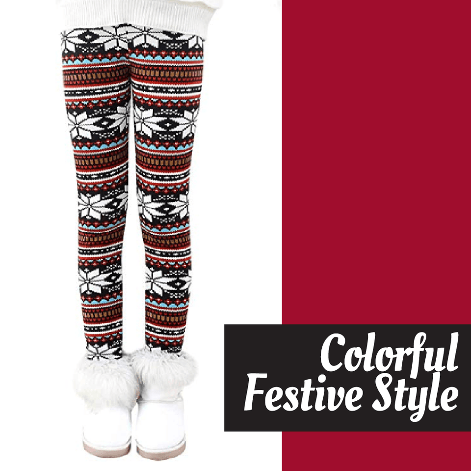 Festive Warm Cosy Leggings